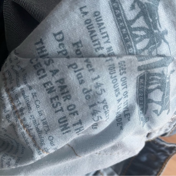 Classic Blue Levi’s 514 Denim Jeans 32 x 32 - Picture 10 of 10